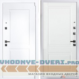 Входная дверь АРМА Нео Вайт 18 Белый матовый