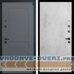 Входная дверь АРМА Нео Ясень 06 Бетон светлый