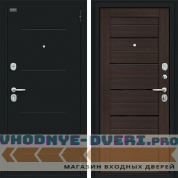 Техно Kale Букле черное/Wenge Veralinga (наружная)