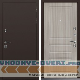 Дверь CommandDoors BROWN 02 Белая Лиственница