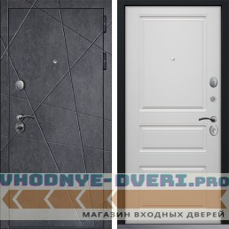 Дверь CommandDoors GEOMETRIA NEW 02 Белый Матовый