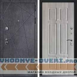 Дверь CommandDoors GEOMETRIA NEW 15 Дуб крем