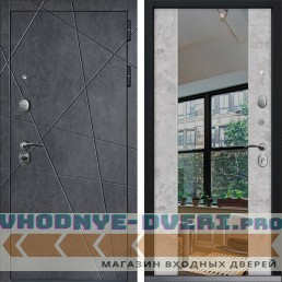 Дверь CommandDoors GEOMETRIA NEW 3Z Бетон молочный