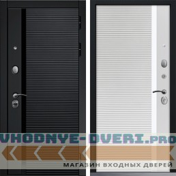 Дверь CommandDoors HORIZON 30Б Белый матовый