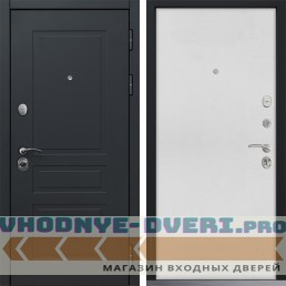 Дверь CommandDoors LORD 00 Белый матовый (наружная)