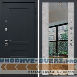 Дверь CommandDoors LORD 3Z Бетон Молочный