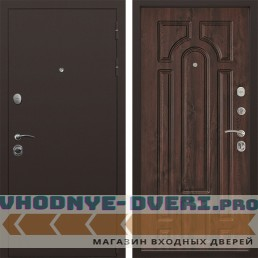 Дверь CommandDoors ПАТРИОТ 17.02 Темный Дуб
