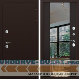 Металлическая Дверь CommandDoors ТЕРМО СИБИРЬ 3Z Венге