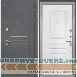 Дверь Интекрон Сенатор Лофт ФЛ-243 (Белая матовая)