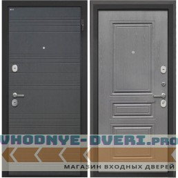 Дверь Интекрон Спарта Грей ФЛ-243 (Графит вуд дуб)
