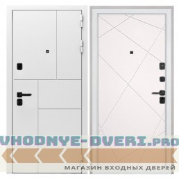 Дверь Интекрон Спарта New White Лучи-М Софт милк