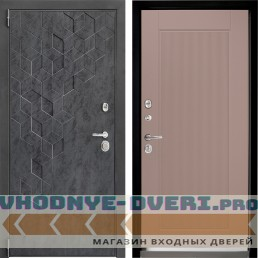 Дверной континент ДК-3 Бетон графит Астрод цв. Ирл ликёр