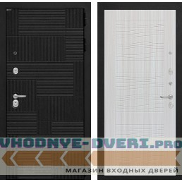 Входная дверь Лабиринт PAZL 06 - Сандал белый 1.5 мм