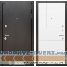 Входная дверь Лабиринт SILVER 21 - Белый софт