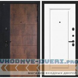 Входная дверь Лабиринт ТЕХНО 27 - Эмаль RAL 9003