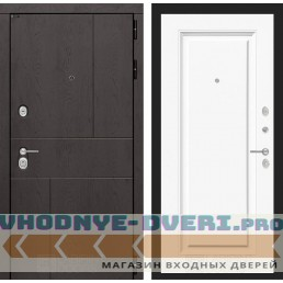 Входная дверь Лабиринт URBAN 27 - Эмаль RAL 9003 (наружная)