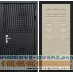 Входная дверь Лабиринт BLACK 04 - Беленый дуб