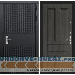 Входная дверь Лабиринт BLACK 10 - Дуб филадельфия графит