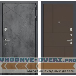 Входная дверь Лабиринт LOFT 21 - Смоки софт