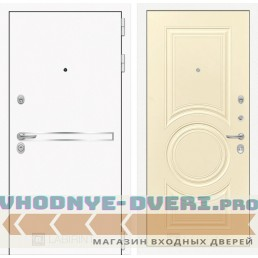 Входная дверь Лабиринт Лайн WHITE 23 - Шампань софт