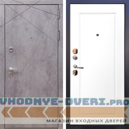 ReX (Рекс) Дуэт Б Бетон темный ФЛ-119 Силк сноу