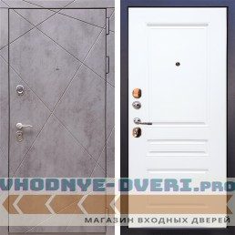 ReX (Рекс) Дуэт Б Бетон темный ФЛ-243 Силк сноу