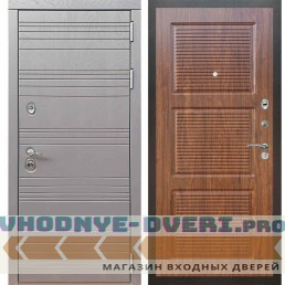 Входная дверь Рекс 14 Роял вуд графит ФЛ-1 Береза мореная