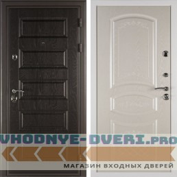  Shelter: Дверь стальная ДРЕЗДЕН (Коллекция "Shelter Plus") K-2 Горький шоколад/Квазар перламутр