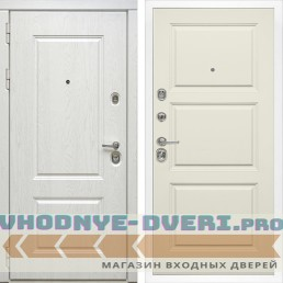 Входная дверь Сударь Diva MD-44 Альберо Браш серебро - M9 Шампань