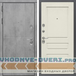 Входная дверь Сударь Diva MД 48 Бетон темный - M13 Шампань