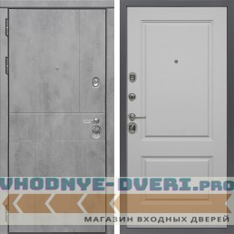 Входная дверь Сударь Diva MД 48 Бетон темный - M7 Силк маус