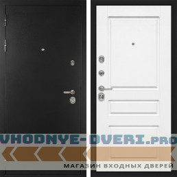 Входная дверь Сударь Diva MD 40 Черный титан - M11 Белый софт