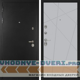 Входная дверь Сударь Diva MD 40 Черный титан - M11 Силк маус