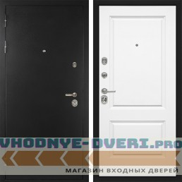Входная дверь Сударь Diva MD 40 Черный титан - M7 Белый софт