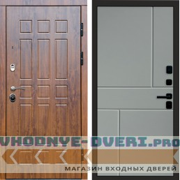 Дверь Termo Door Афина дуб Горизонт Grey софт