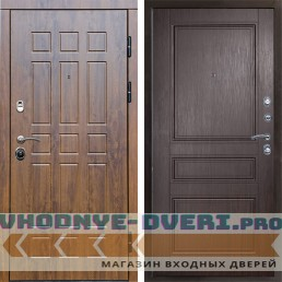 Входная дверь Афина дуб Классика Венге