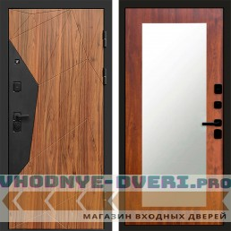 Входная дверь АВАНГАРД Дуб каньон Зеркало триумф дуб