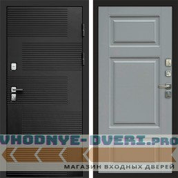 Дверь  Termo Door Фаворит Лион Grey софт