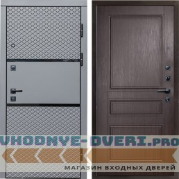 Входная дверь Termo Door Fusion Black Классика Венге