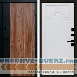 Входная дверь Флэш Арка белое дерево