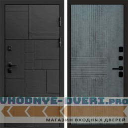 Termo Door Квадро Мастино Бетон темный