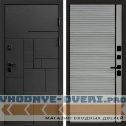 Входная дверь Квадро Porte Grey софт