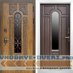 Входная дверь Termo Door Лацио White с терморазрывом Венге