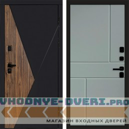 Дверь Termo Door Матрикс (MatriX) Горизонт Grey софт