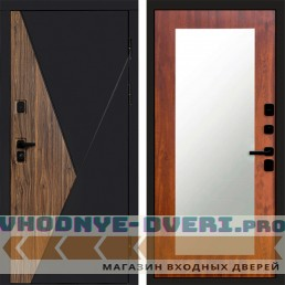 Входная дверь Матрикс (MatriX) Зеркало триумф дуб (входная)
