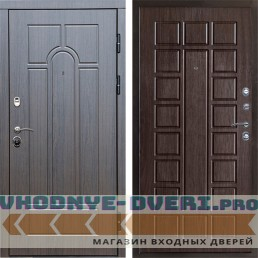 Дверь Входная дверь Termo Door Модена венге Престиж Венге (наружная)