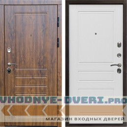 Входная дверь Termo Door Орегон дуб Классика Лиственница (наружная)