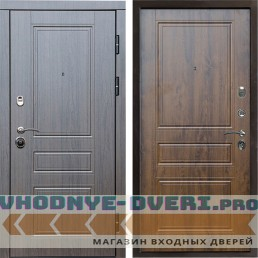 Входная дверь Termo Door Орегон венге Классика Дуб (наружная)