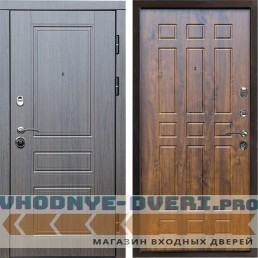 Входная дверь Termo Door Орегон венге Спарта дуб (входная)