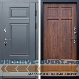 Входная дверь Termo Door Премиум Grey Премиум орех